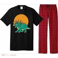 Triceratops Dinosaur Sunset Pajama Set thumb 0