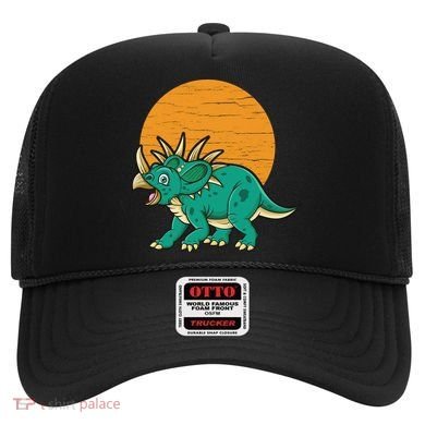 Triceratops Dinosaur Sunset Hat