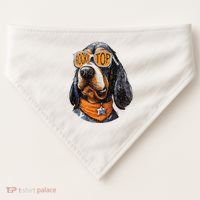 Tennessee Dog Sport Lovers Coonhound Fan Rocky USA-Made Doggie Bandana thumb 0