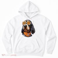 Tennessee Dog Sport Lovers Coonhound Fan Rocky Hoodie thumb 0