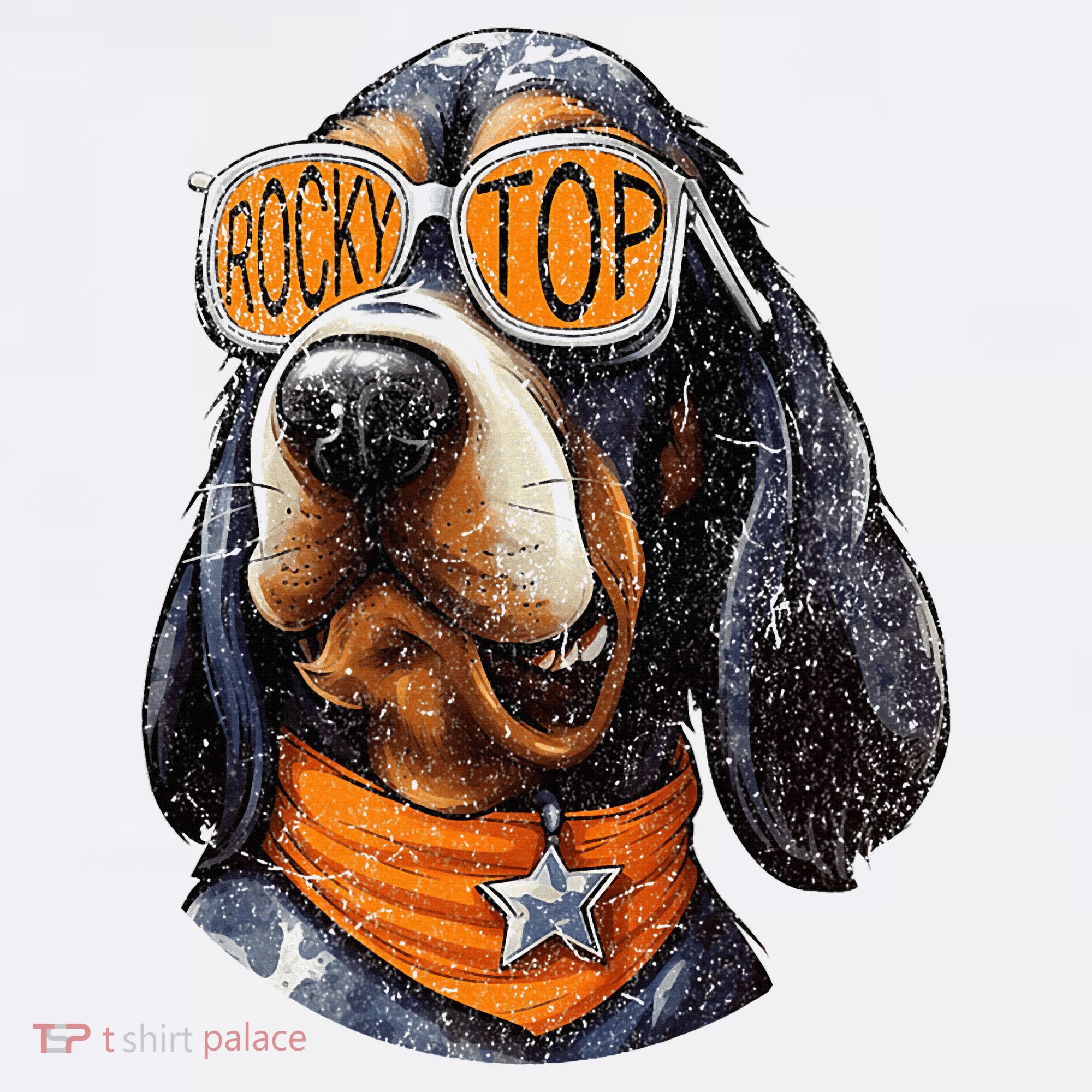 Tennessee Dog Sport Lovers Coonhound Fan Rocky Apron