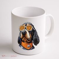 Tennessee Dog Sport Lovers Coonhound Fan Rocky Coffee Mug thumb 1