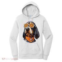 Tennessee Dog Sport Lovers Coonhound Fan Rocky Women's Hoodie thumb 0