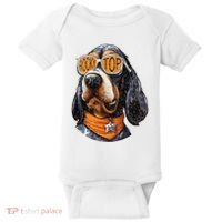 Tennessee Dog Sport Lovers Coonhound Fan Rocky Baby Bodysuit thumb 0