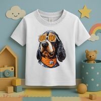 Tennessee Dog Sport Lovers Coonhound Fan Rocky Toddler T-Shirt thumb 3