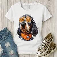 Tennessee Dog Sport Lovers Coonhound Fan Rocky Women's T-Shirt thumb 3