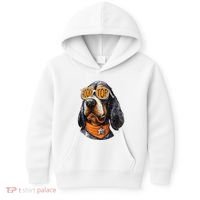 Tennessee Dog Sport Lovers Coonhound Fan Rocky Kids Hoodie thumb 0