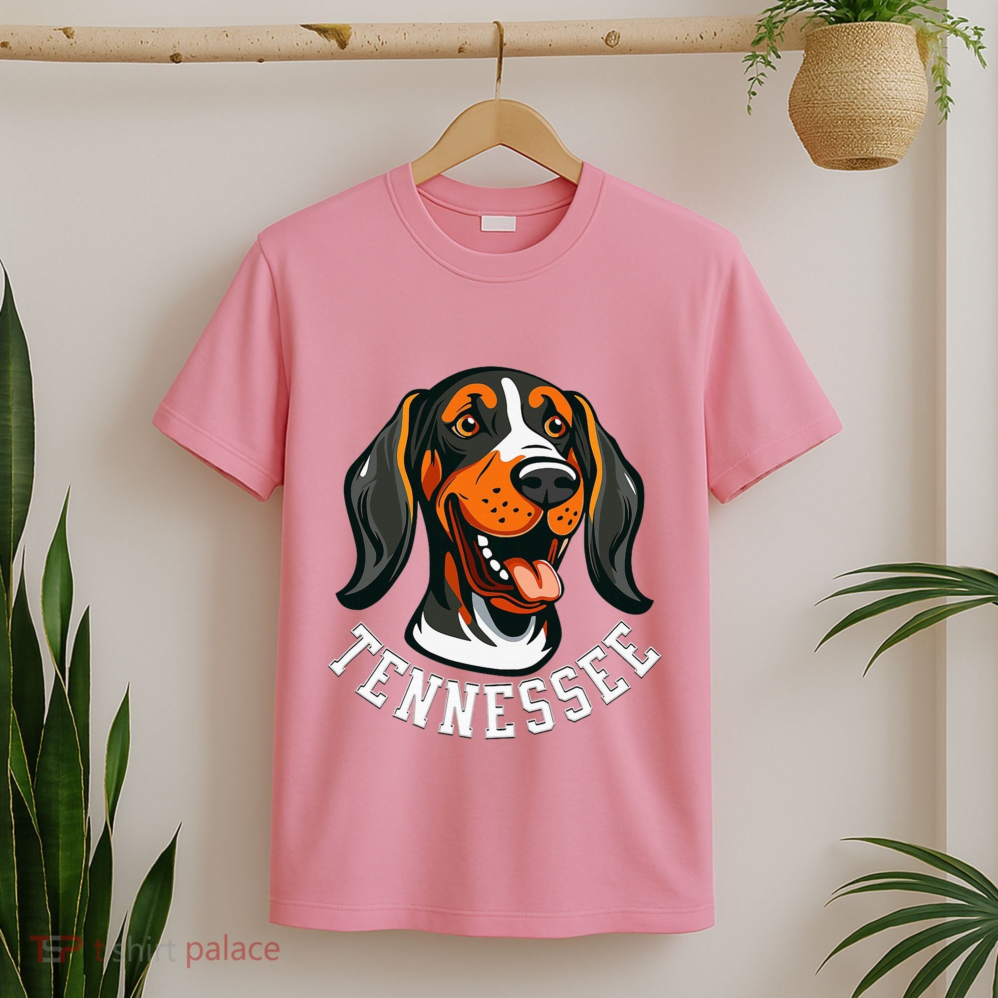 Tennessee Dog Sport Lovers Tennessee Fan Coonhound T-Shirt