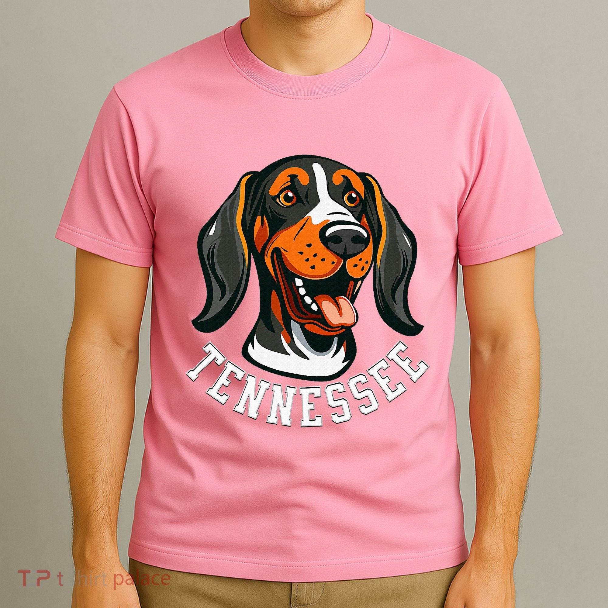 Tennessee Dog Sport Lovers Tennessee Fan Coonhound T-Shirt