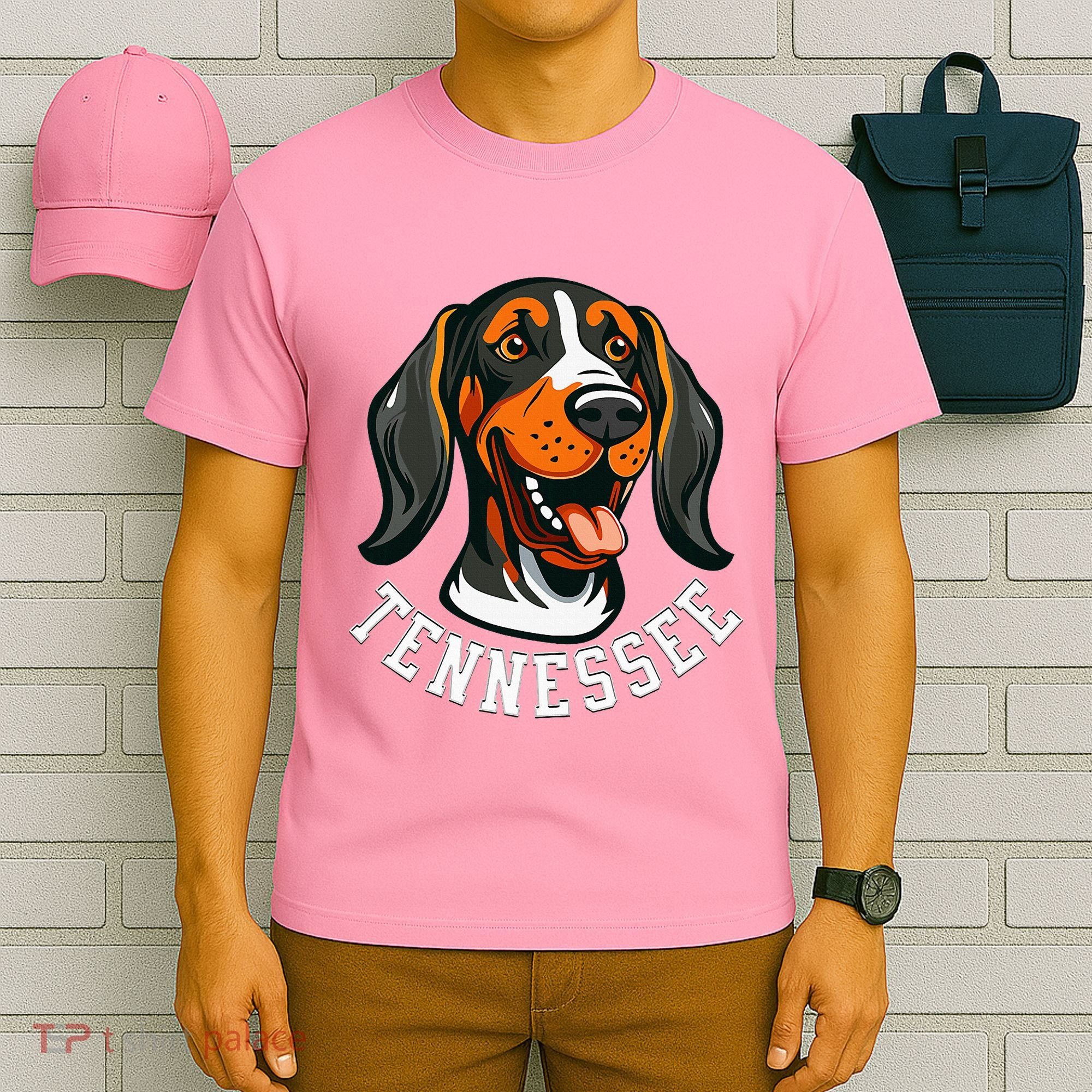 Tennessee Dog Sport Lovers Tennessee Fan Coonhound T-Shirt