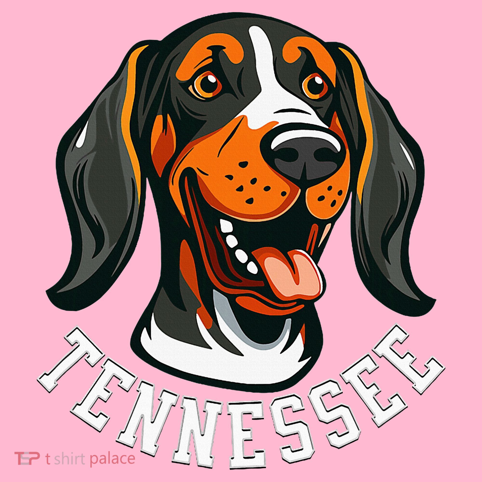 Tennessee Dog Sport Lovers Tennessee Fan Coonhound T-Shirt