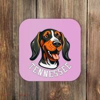 Tennessee Dog Sport Lovers Tennessee Fan Coonhound Coaster thumb 0