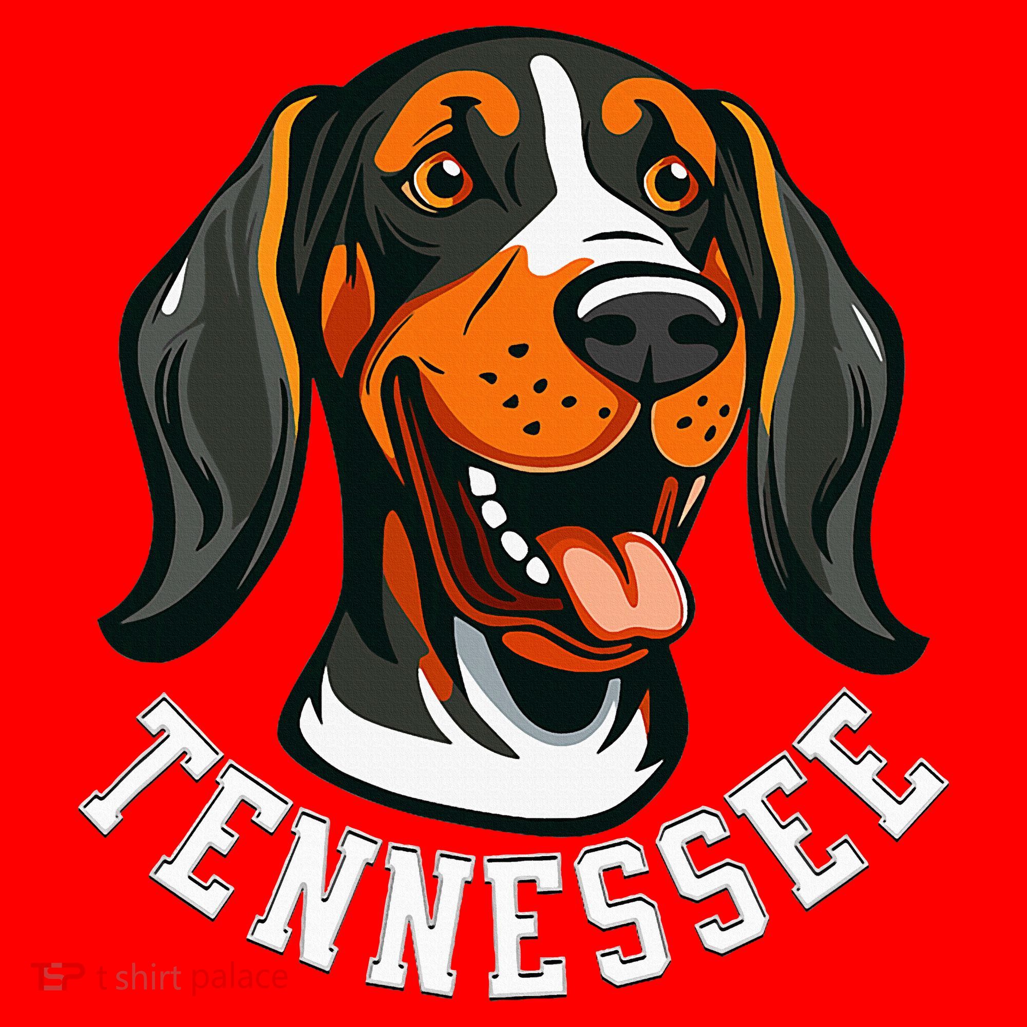Tennessee Dog Sport Lovers Tennessee Fan Coonhound Santa Hat