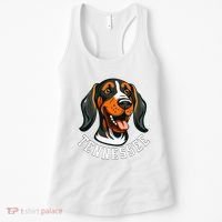 Tennessee Dog Sport Lovers Tennessee Fan Coonhound Women's Tank Top thumb 0