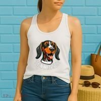 Tennessee Dog Sport Lovers Tennessee Fan Coonhound Women's Tank Top thumb 2