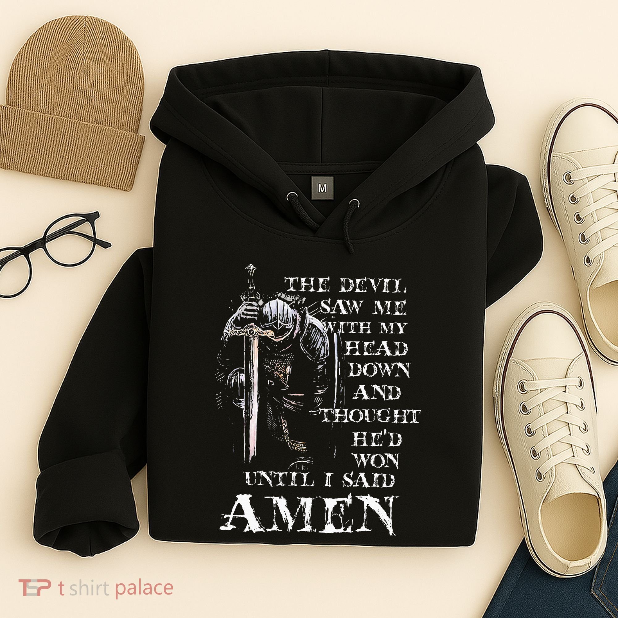 The Devil Saw Me With My Head Down And Thought HeD Won Hoodie