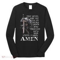 The Devil Saw Me With My Head Down And Thought HeD Won Long Sleeve Shirt thumb 0