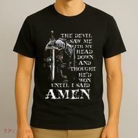 The Devil Saw Me With My Head Down And Thought HeD Won T-Shirt thumb 3