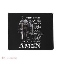 The Devil Saw Me With My Head Down And Thought HeD Won Mousepad thumb 0