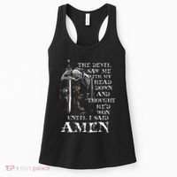 The Devil Saw Me With My Head Down And Thought HeD Won Women's Tank Top thumb 0