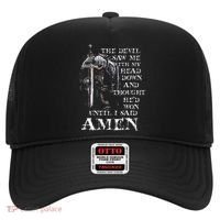 The Devil Saw Me With My Head Down And Thought HeD Won Hat thumb 0