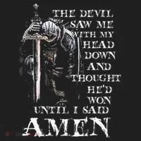 The Devil Saw Me With My Head Down And Thought HeD Won Hat thumb 2