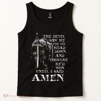 The Devil Saw Me With My Head Down And Thought HeD Won Tank Top thumb 2