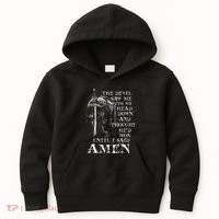 The Devil Saw Me With My Head Down And Thought HeD Won Kids Hoodie thumb 0