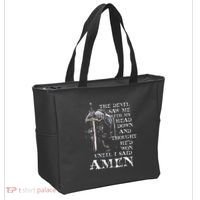 The Devil Saw Me With My Head Down And Thought HeD Won Tote Bag thumb 2