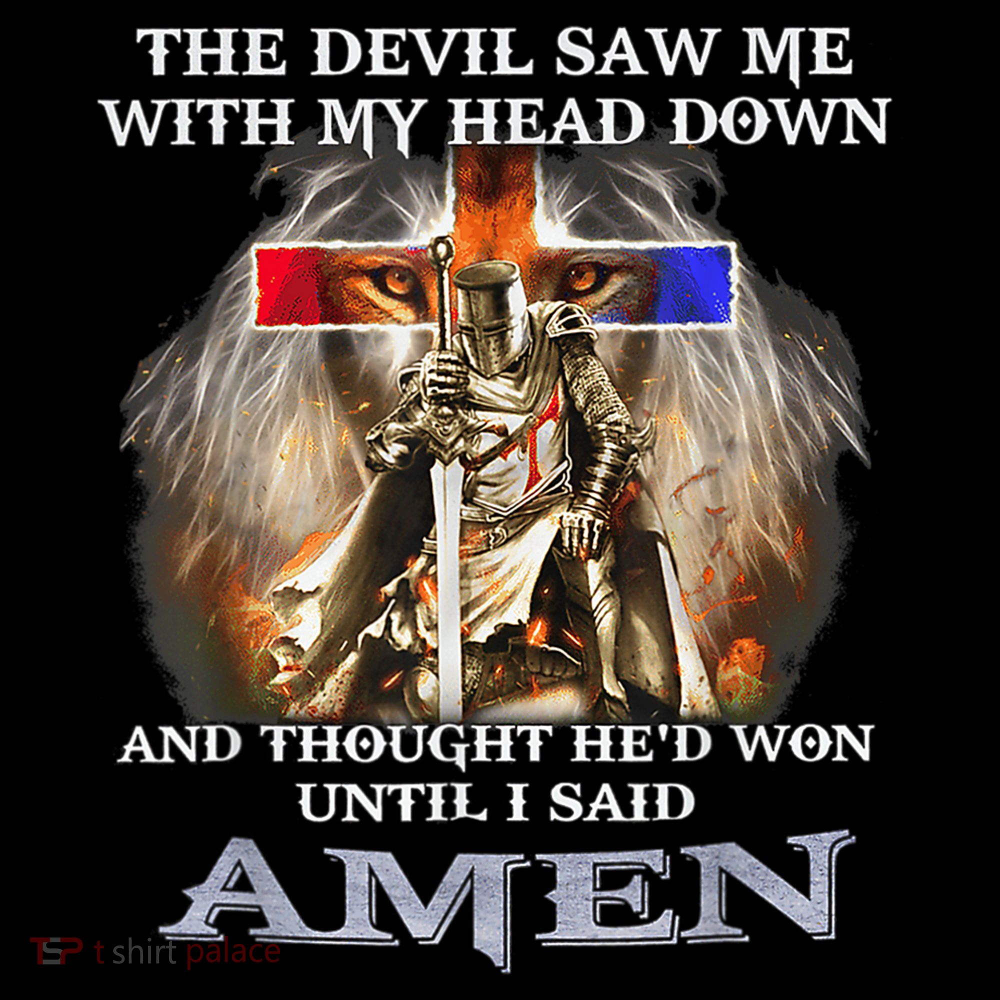The Devil Saw Me With My Head Down Thought He Won Backpack