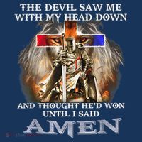The Devil Saw Me With My Head Down Thought He Won Mousepad thumb 1