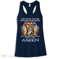 The Devil Saw Me With My Head Down Thought He Won Women's Tank Top thumb 0