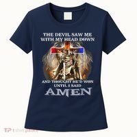 The Devil Saw Me With My Head Down Thought He Won Women's T-Shirt thumb 0