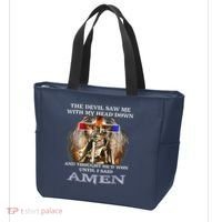 The Devil Saw Me With My Head Down Thought He Won Tote Bag thumb 3