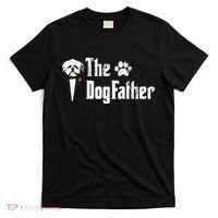 The Dogfather Shih Tzu Dog Dad Father's Day Gift T-Shirt thumb 0
