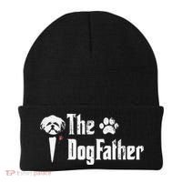The Dogfather Shih Tzu Dog Dad Father's Day Gift Beanie thumb 0