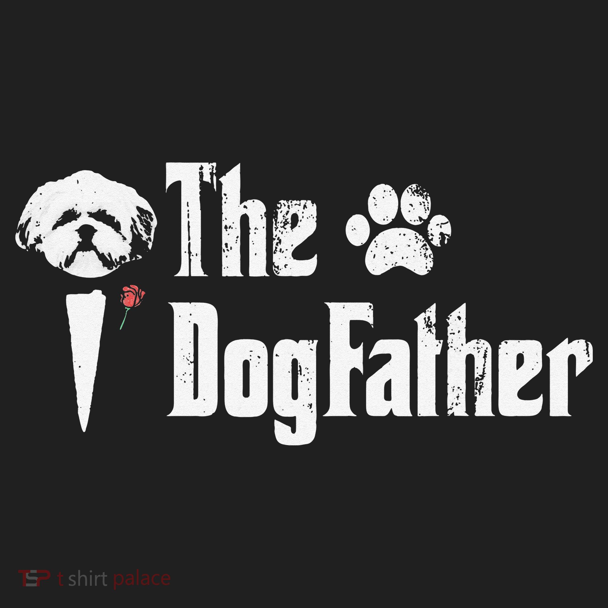 The Dogfather Shih Tzu Dog Dad Father's Day Gift Beanie