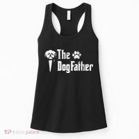 The Dogfather Shih Tzu Dog Dad Father's Day Gift Women's Tank Top thumb 0