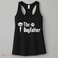 The Dogfather Shih Tzu Dog Dad Father's Day Gift Women's Tank Top thumb 3