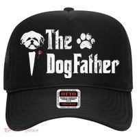 The Dogfather Shih Tzu Dog Dad Father's Day Gift Hat thumb 0
