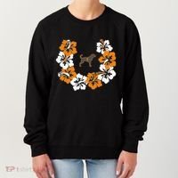 Tennessee Dog Sport Lovers Coonhound Fan Hawaii Lei Women's Sweatshirt thumb 0