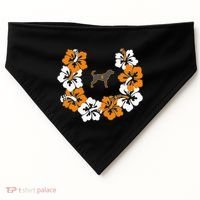 Tennessee Dog Sport Lovers Coonhound Fan Hawaii Lei USA-Made Doggie Bandana thumb 0