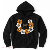 Tennessee Dog Sport Lovers Coonhound Fan Hawaii Lei Hoodie thumb 0