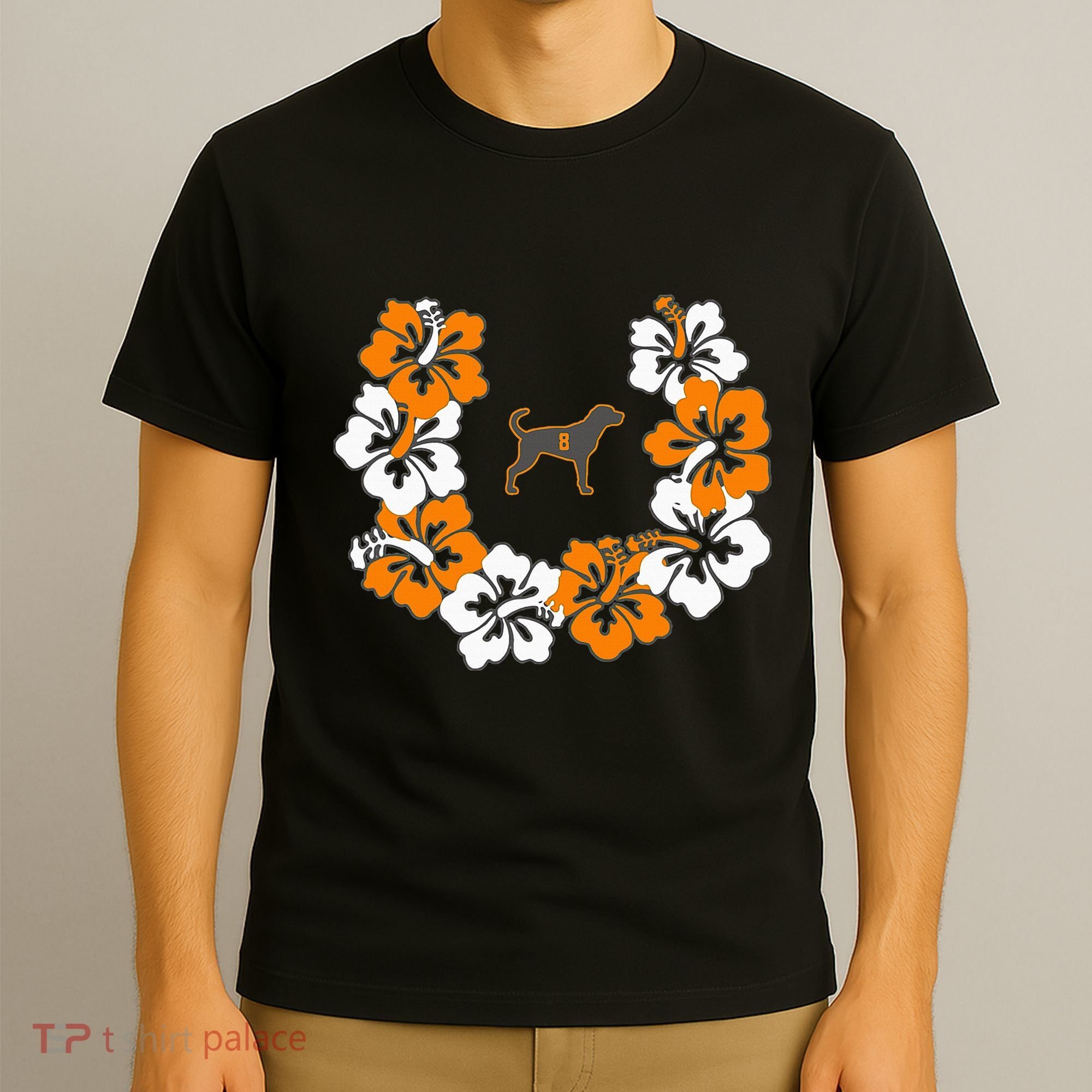 Tennessee Dog Sport Lovers Coonhound Fan Hawaii Lei T-Shirt