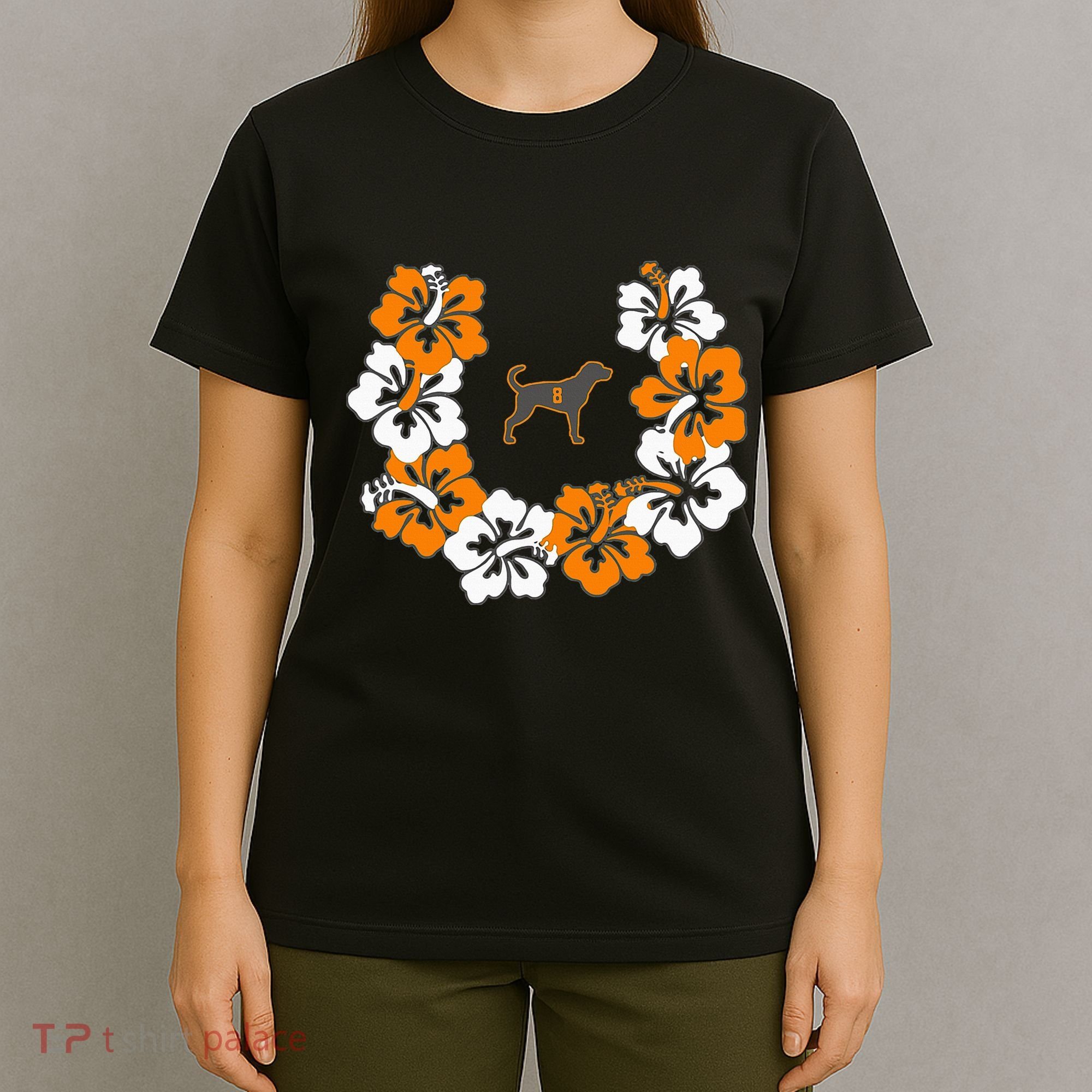 Tennessee Dog Sport Lovers Coonhound Fan Hawaii Lei T-Shirt