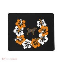 Tennessee Dog Sport Lovers Coonhound Fan Hawaii Lei Mousepad thumb 0