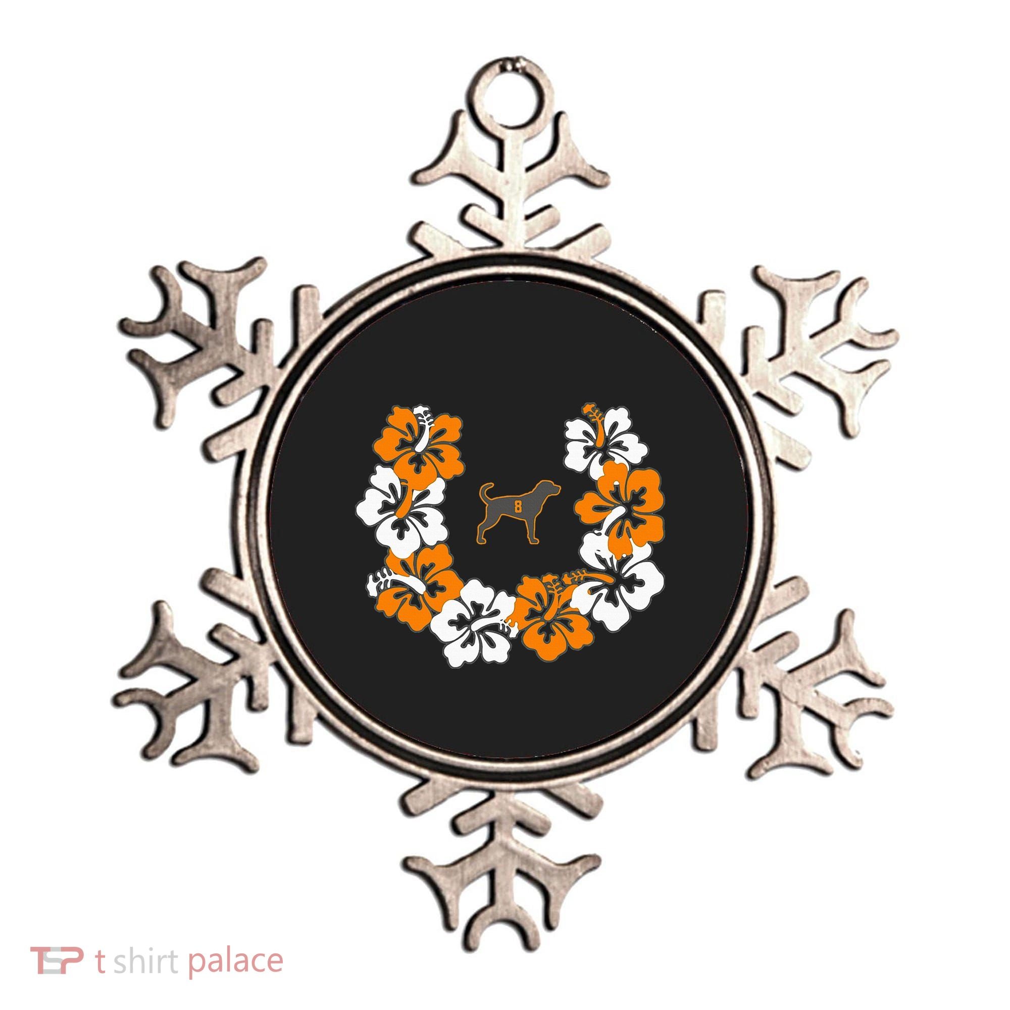 Tennessee Dog Sport Lovers Coonhound Fan Hawaii Lei Ornament