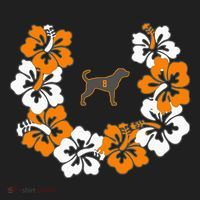Tennessee Dog Sport Lovers Coonhound Fan Hawaii Lei Hat thumb 2