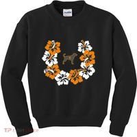 Tennessee Dog Sport Lovers Coonhound Fan Hawaii Lei Kids Sweatshirt thumb 0