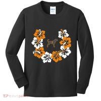 Tennessee Dog Sport Lovers Coonhound Fan Hawaii Lei Kids Long Sleeve Shirt thumb 0
